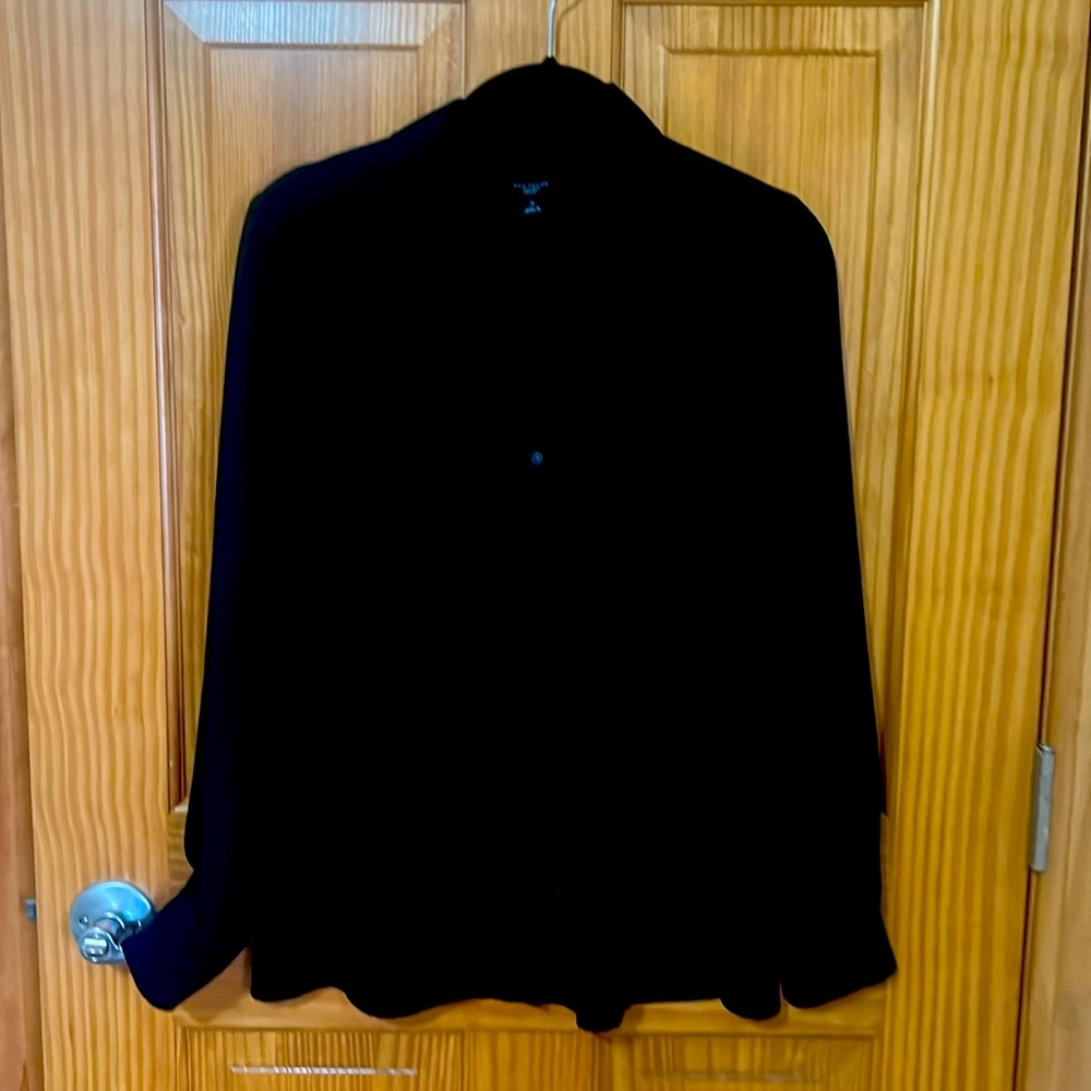 Ann Taylor polyester blouse